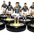 Subbuteo Andrew Table Juventus 2005-06 on WSB Professional bases